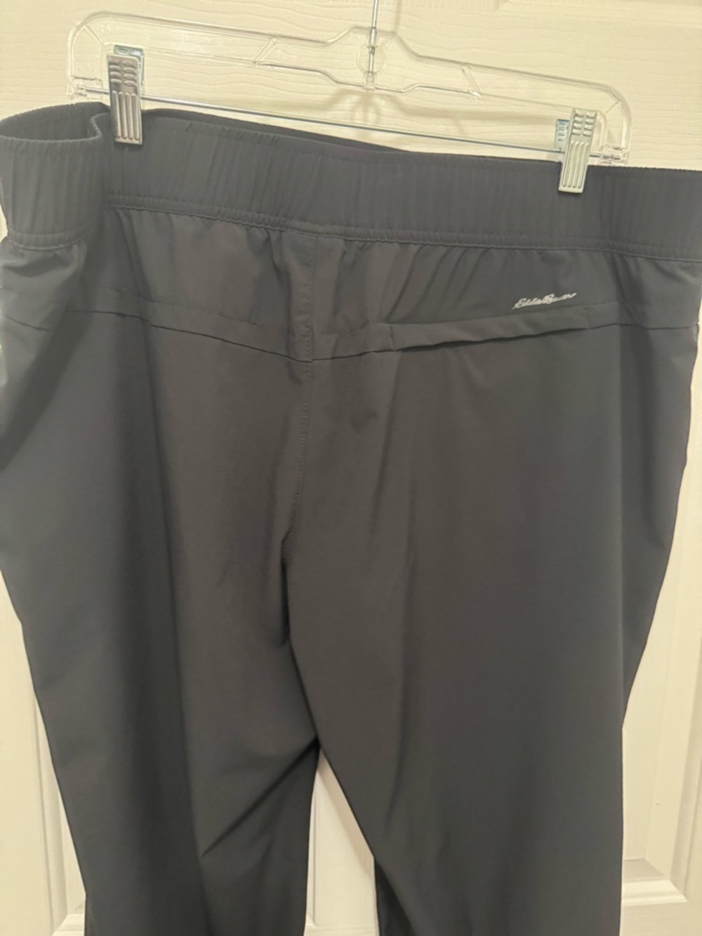 Eddie Bauer Black Straight-Leg Pull-On Pants - Picture 9 of 13